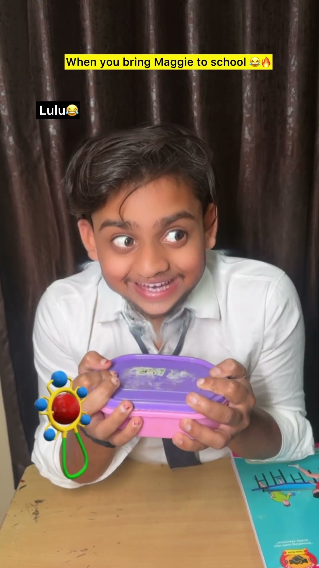 When you bring maggie to school ??| Indian family #shorts #relatable #indian #school #chotabhai