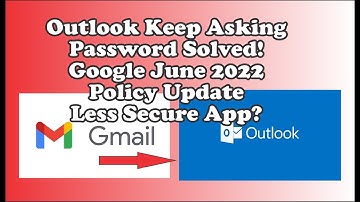 Outlook Keep Asking Password | How to Fix Gmail Password Issue in Outlook? | Gmail with Outlook