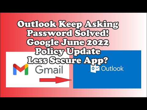 Outlook Keep Asking Password | How to Fix Gmail Password Issue in Outlook? | Gmail with Outlook