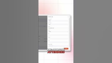 For Exclusive Event Invites, Easily Add Pre-Approved Attendees!