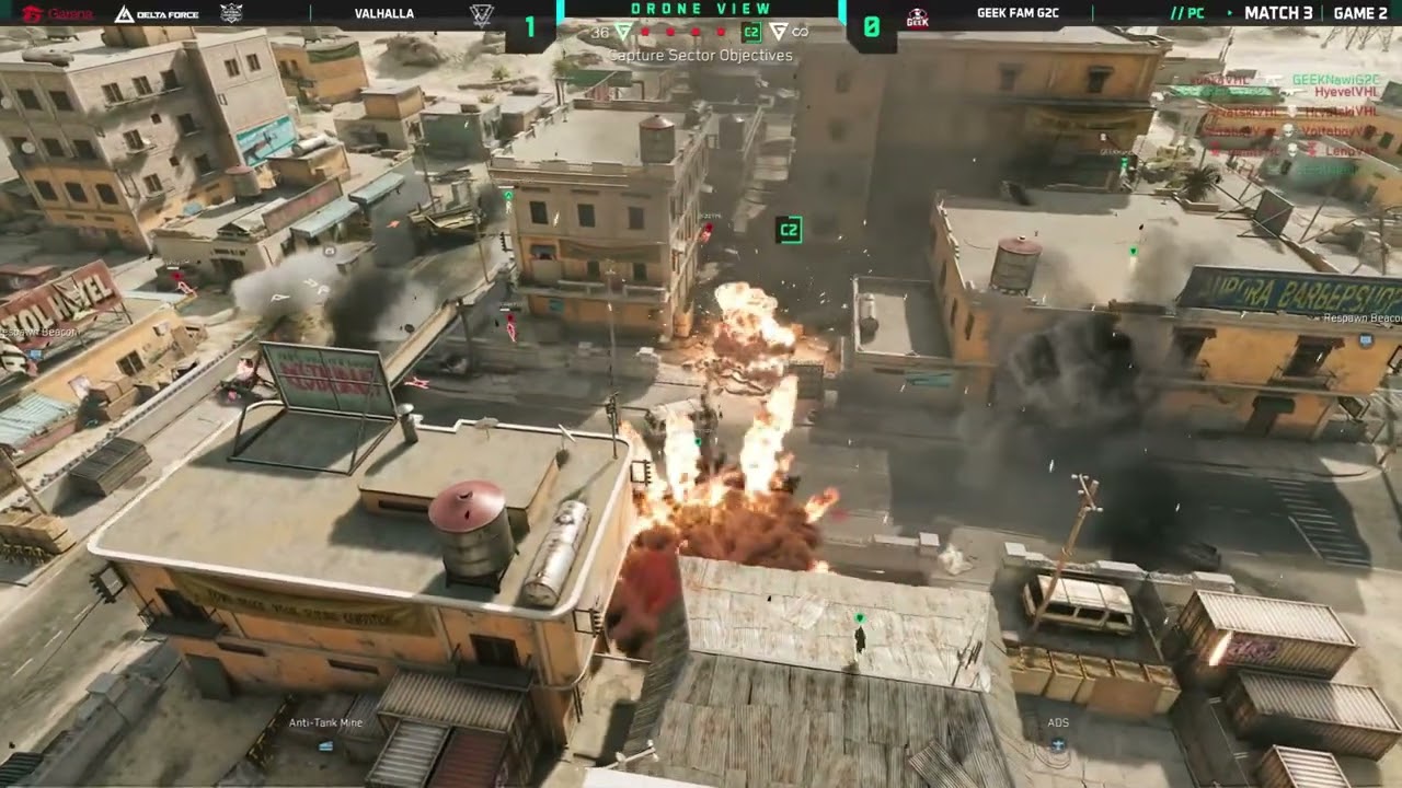 GEEK FAM G2C vs VALHALLA | DFNC 2025 S1 W6D1 | PC | Game 2