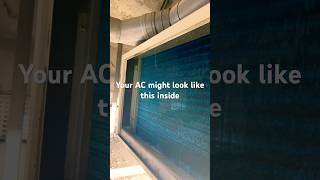 Your AC Might Look Like This Inside… #accleaning #airconcleaning #acservice