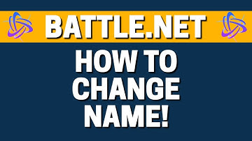 How To Change Name In Battlenet (How To Change Battletag)