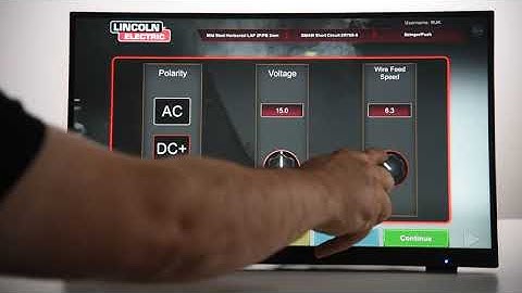 VRTEX 360 Compact Tutorial: How to set-up GMAW welding