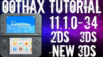 Complete Tutorial! How To HomeBrew Your 2DS 3DS and New 3DS XL On 11.1.0-34 - OOTHax Tutorial