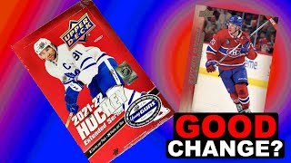 THEY WENT BACK ON THIS 2021-22 Upper Deck Extended Series Hockey Hobby Box Break