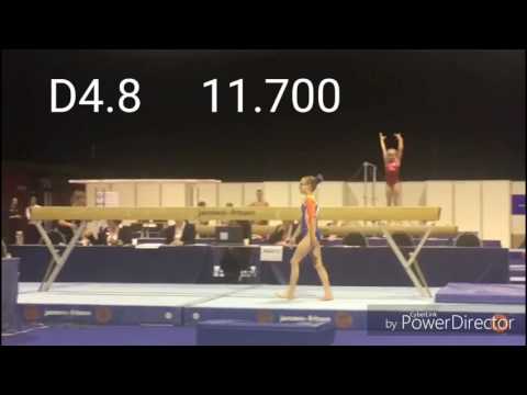 Fenne van Haaren NK Ahoy 17 juni 2017 Jeugd 1 N1