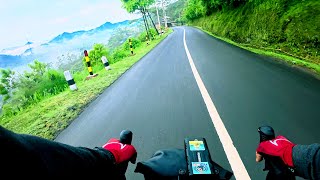 Cycling Journey to the South Coast of West Java Indonesia | Real-Time Ride