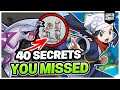 40 THINGS YOU MISSED IN POKEMON LEGENDS ARCEUS TRAILER