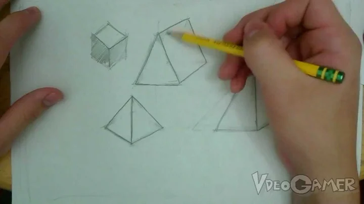 How to Draw Prisms and Pyramids