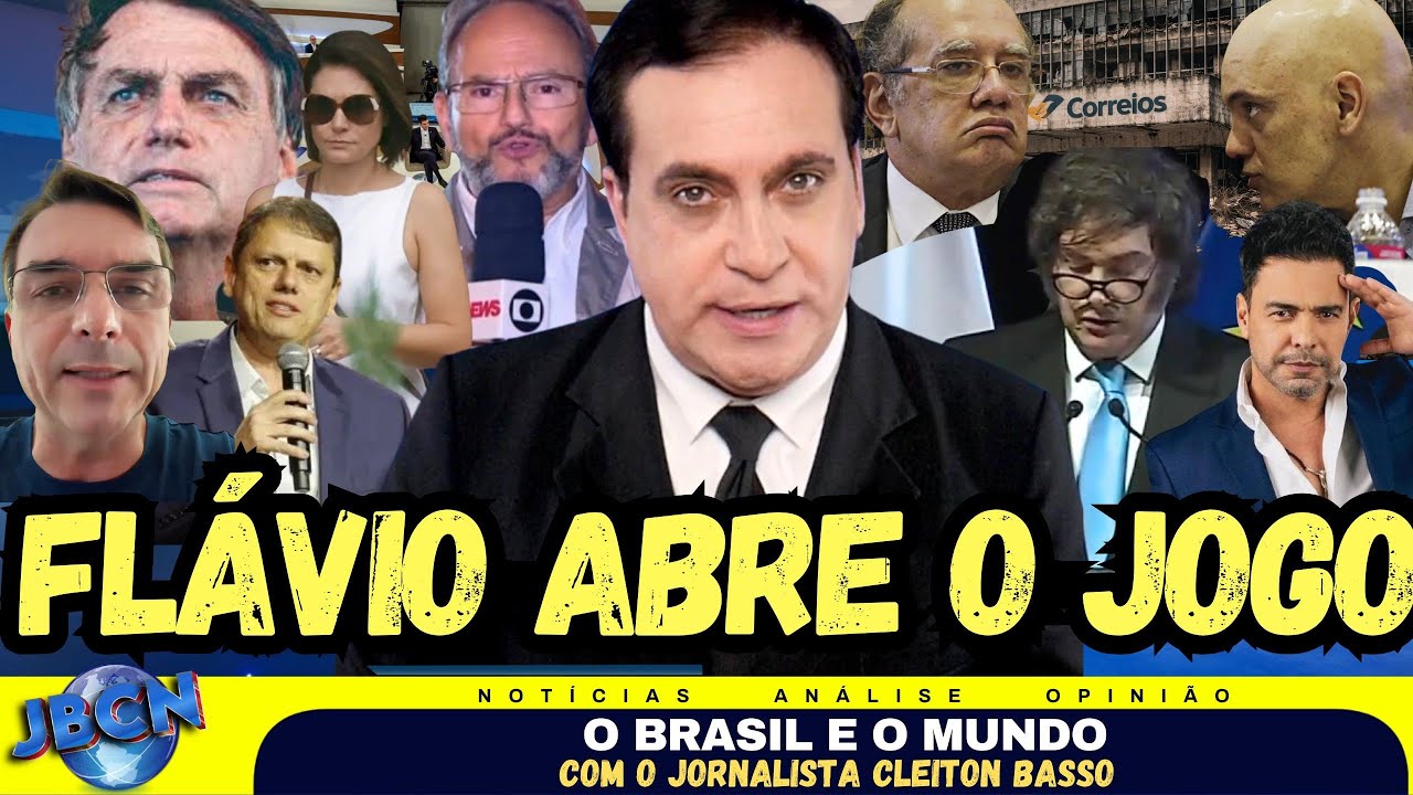 FLÁVIO ABRE O JOGO SOBRE TARCÍSIO E MICHELLE BOLSONARO, LULA FOGE DE MILEI, CASO MASTEE, TRUMP
