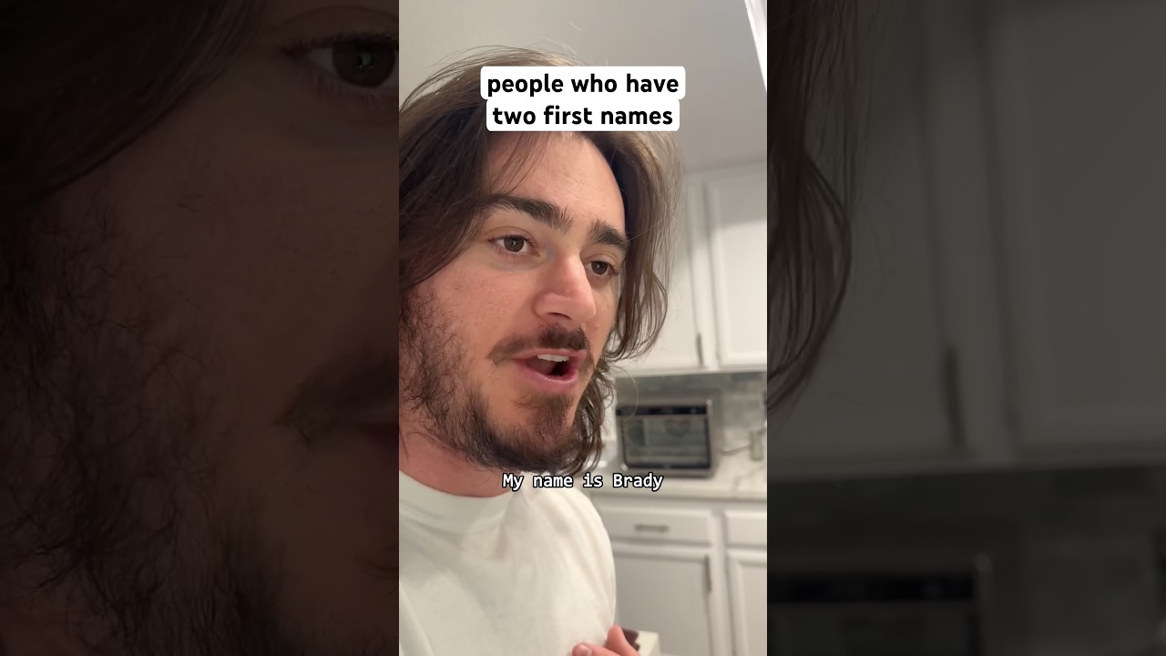 people who have first names for their last name #shorts #comedy #funny￼