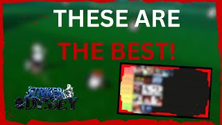 The NEW and ONLY Weapon Tier list You Need in Striker Odyssey!!!
