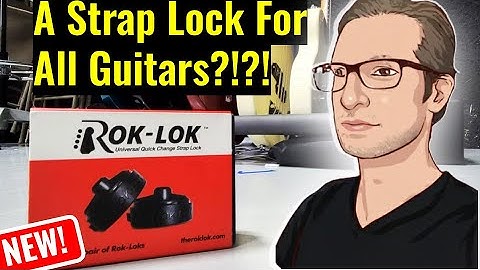 This Strap Lock Works On Any Guitar?!?! (Rok-Lok)
