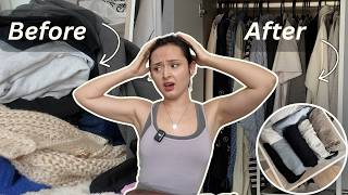 EXTREME CLOSET CLEANOUT 2026 // decluttering + organizing
