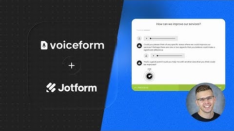 Voiceform x Jotform Integration