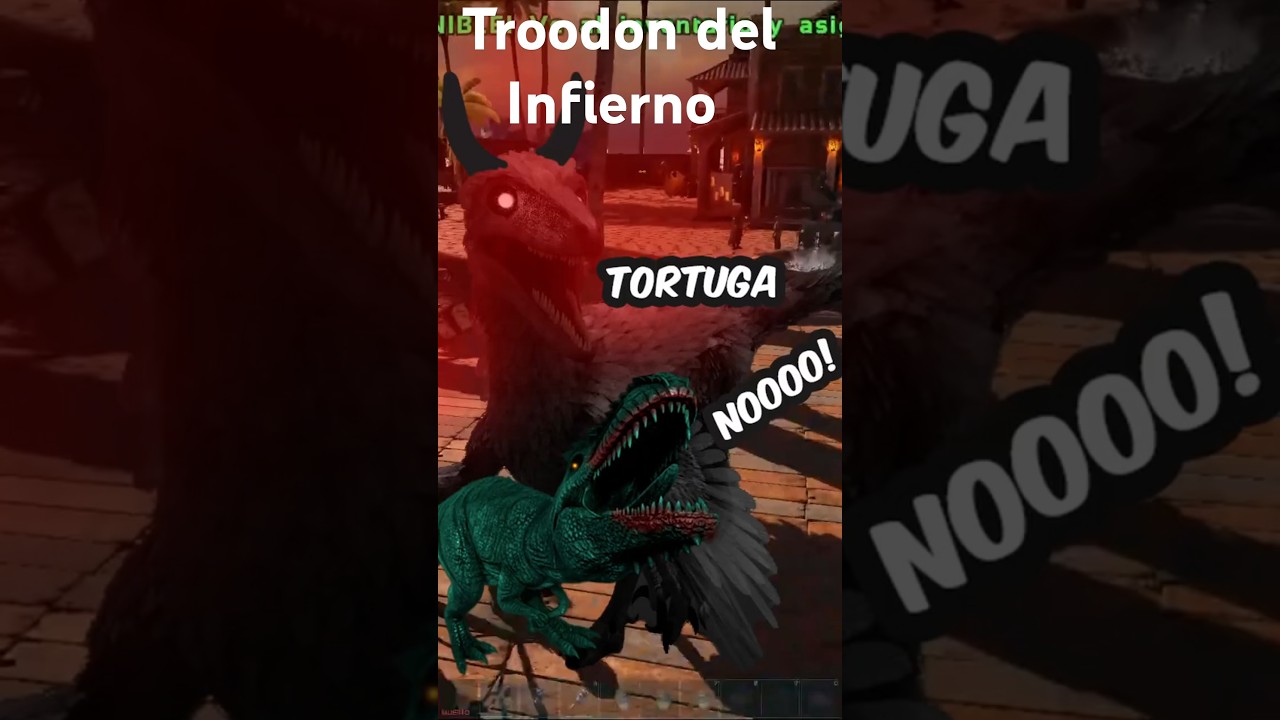 Troodon Infernal - Leyendas de Ark
