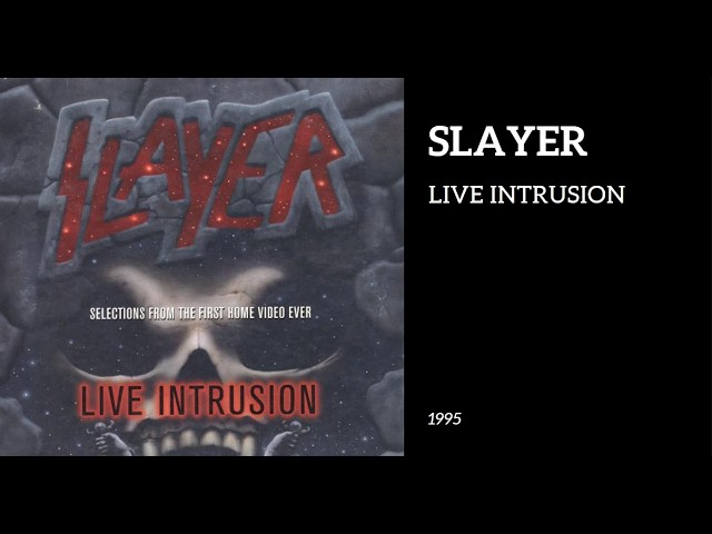 Slayer - Live Intrusion (1995) - YouTube