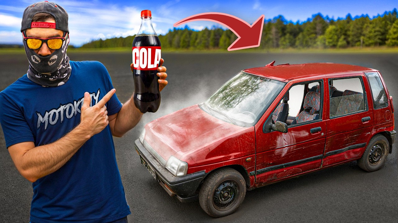 Zalaliśmy Daewoo Tico colą zamiast płynu chłodniczego