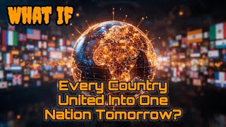 What If Every Country United Into One Nation Tomorrow?