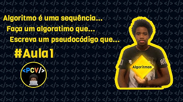 Algoritmos #aula1