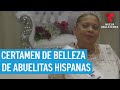 Abuelitas hispanas coronadas en certamen de belleza