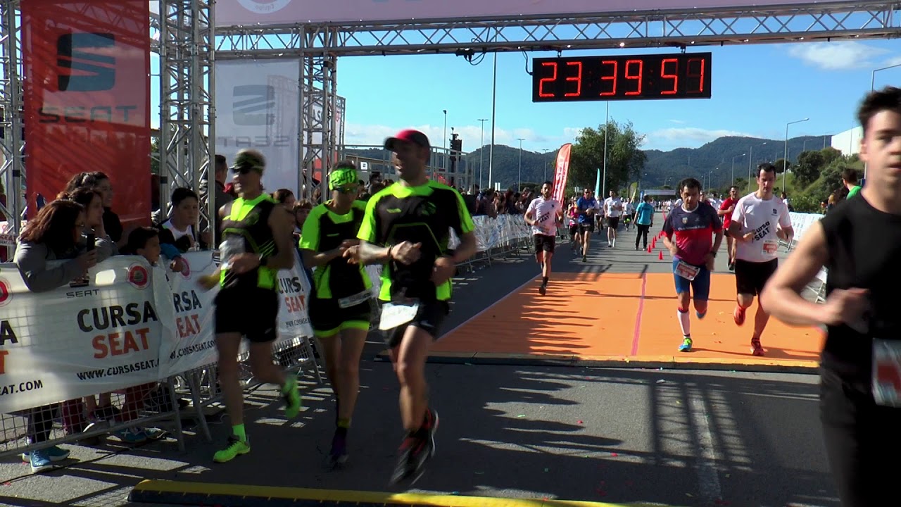 Cursa SEAT 2018 Llegada (1/4) atletismo modalidades