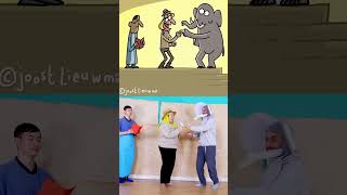 Oops! Elephant Got Fooled – Parody #shorts