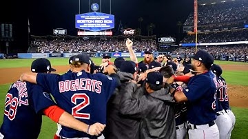 Celebrate with the 2018 World Series Champion Red Sox