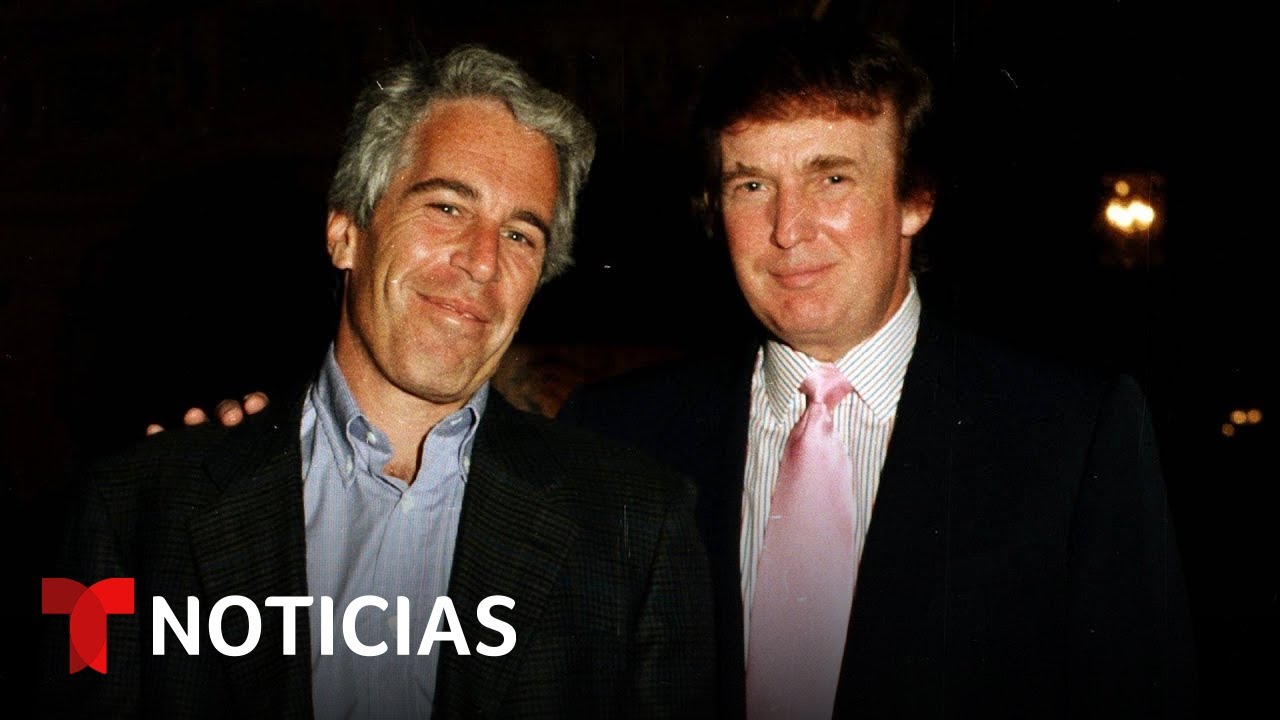 ⁣Nuevos documentos revelados de Epstein muestran múltiples referencias a Trump | Noticias Telemundo