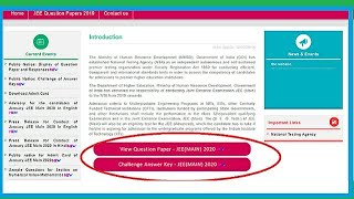 JEE Main Result 2020 expected today at jeemain.nta.nic.in, Check details here