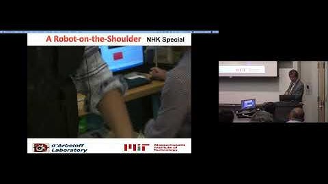 RI40 Seminar: Harry Asada : From Direct-Drive to SuperLimb Bionics