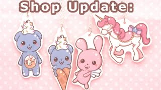 SHOP UPDATE - Handmade Kawaii Character Necklaces 11-16-14