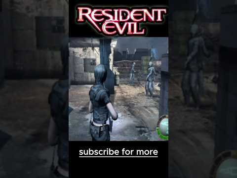 🔥 woman Sniper moments 🎯 #games #residentevil #gameplay #gaming