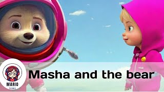 Masha and the bear Vs astronaut |English cartoon  |@mario toons English