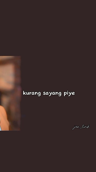 lirik pelampiasan #foryou #lagu #viralvideo