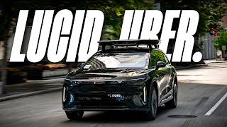 Lucid, Uber & Nuro in Houston — The Future of Autonomous Luxury Rides Is Already Here.