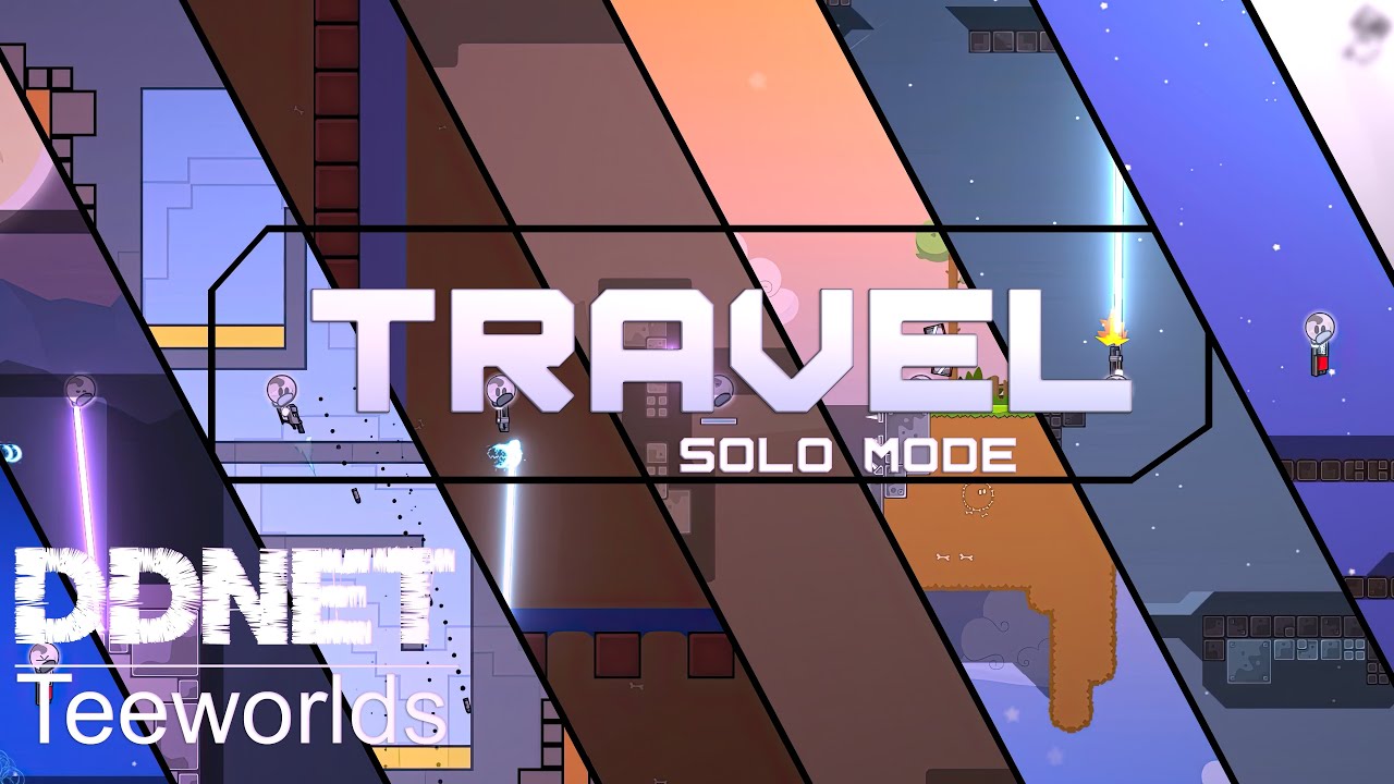 Teeworlds | The solo skips Travel - YouTube