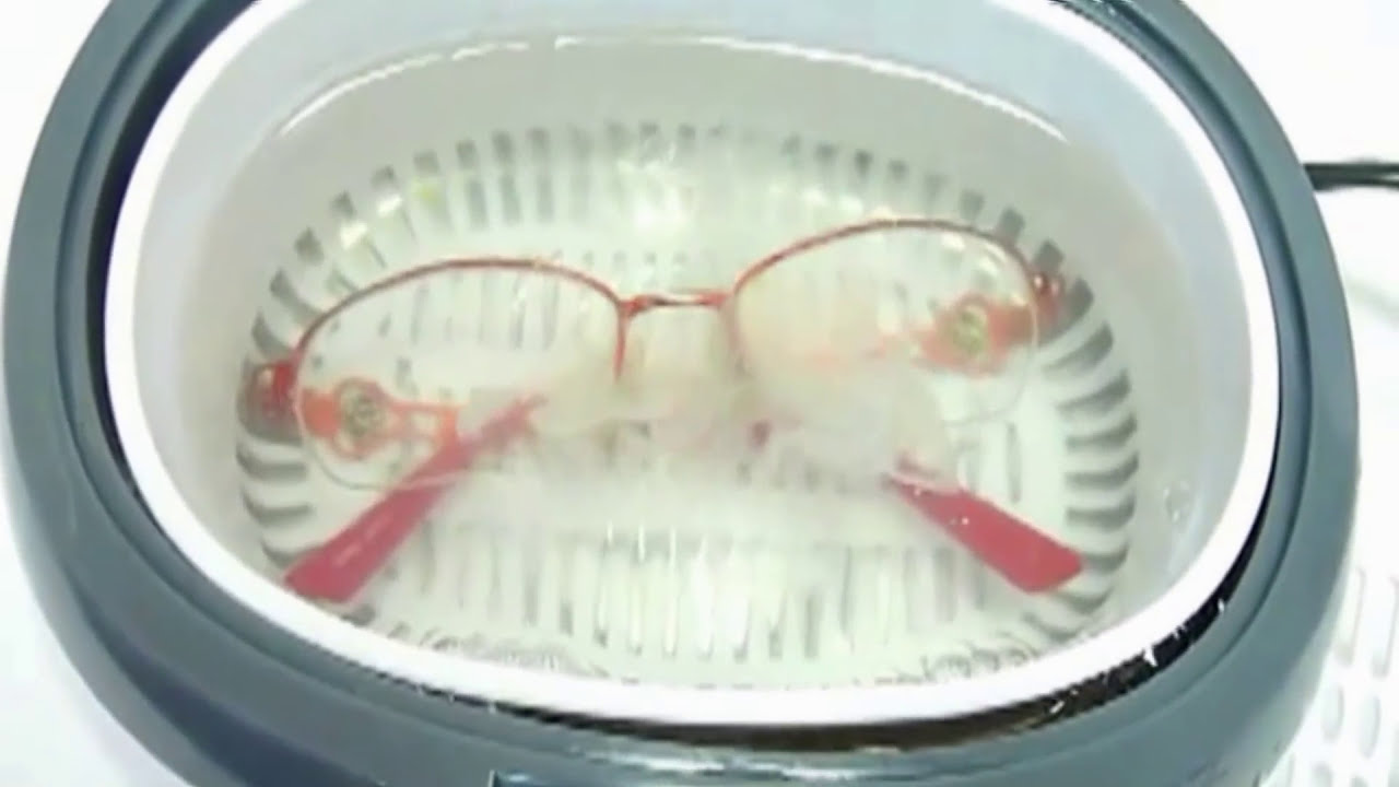 Ultrasonic Eyeglass Cleaner Reviews / Sale - YouTube