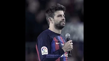 عندما يفضح العاشق وقت الرحيل برشلونة بيكيه رحيل ميسي 