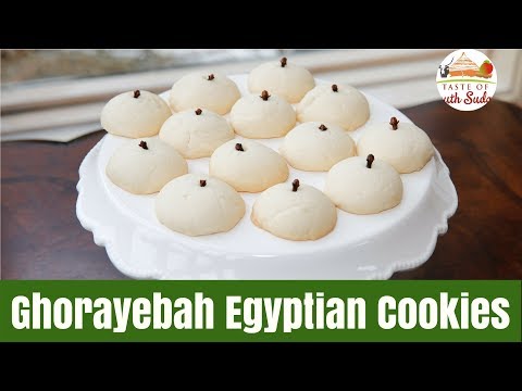 Ghorayebah Egyptian Holiday Cookies