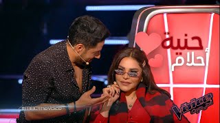 هكذا حنّت أحلام على حماقي وسميرة وراغب #MBCTheVoice