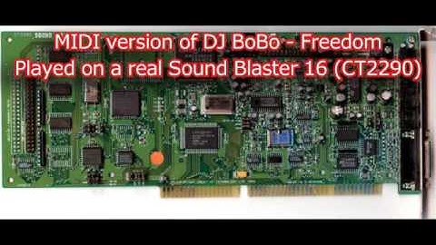 Real Sound Blaster 16 OPL3 (CT2290) MIDI: DJ BoBo - Freedom (freedom.mid)