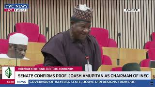 Senate Confirms Prof. Joash Amupitan As Chairman Of Inec