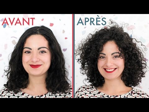 cheveux bouclés permanente avant apres cheveux bouclés permanente avant apres