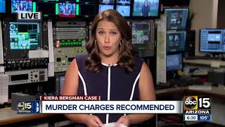 Murder charges now recommended in death of Kiera Bergman