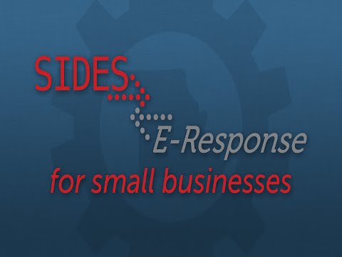 SIDES E-Response For Small Businesses