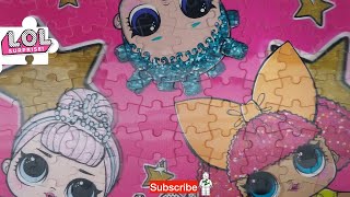L.o.l Surprise Holographic Puzzle With Crystal Queen, Comic Queen, And Glitter Queen 100 Pieces