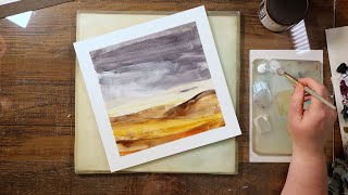 A painterly monotype: gelli plate techniques