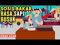 Azab penjual sosis bakar rasa daging bangkai sapi busuk  sinetron azab